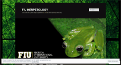 Desktop Screenshot of herpetologylab.org
